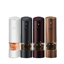 Load image into Gallery viewer, Electric Automatic Salt and Pepper Grinder USB Rechargeable Adjustable Coarseness Refillable Mill Kitchen Tools For BBQ Cooking