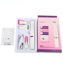 Load image into Gallery viewer, Multi-use Electric Epilator Hair Shaving Painless Hair Removal Machine Face Eyebrow Nose Trimmer Body Bikini For Women