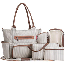 Load image into Gallery viewer, Large Capacity Diaper Bag For Baby Mom (White)