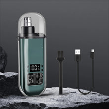 Load image into Gallery viewer, Portable Electric Nose Ear Trimmer HIENA Cordless razor Mini Pocket Hair Eyebrow Trimmers for Men usb Rechargeable hair Clipper