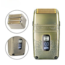 Load image into Gallery viewer, Metal Wet Dry Electric Shaver For Men Beard And Hair Facial Electric Razor Balds Head Shaving Machine Rechargeable