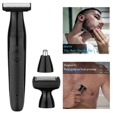 Load image into Gallery viewer, 3in1 Grooming Kit Hair Trimmer Electric for Men Body Beard Hair Clipper Nose Ear Trimer Hair Cutting Machine Haircut