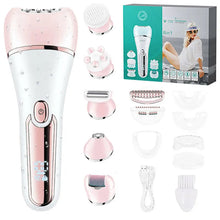 Load image into Gallery viewer, Electric Women Epilator Female Shaver Leg Body Hair Removal Lip Chin Depilatory Lady Bikini Trimmer