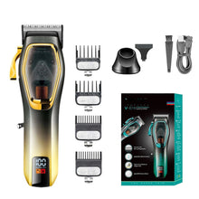 Load image into Gallery viewer, Hair Trimmer Professional Hair Clipper Rechargeable Haircut Machine 9000 RPM Hair Clipper Cordless Trimmer for Men