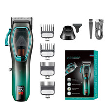 Load image into Gallery viewer, Hair Trimmer Professional Hair Clipper Rechargeable Haircut Machine 9000 RPM Hair Clipper Cordless Trimmer for Men