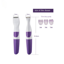 Load image into Gallery viewer, 5in1 Perfect Bikini Trimmer Kit Precision Facial Electric Hair for Women Shaver Micro Epilator Battery Underarm