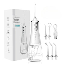 Load image into Gallery viewer, Portable Irrigator Dental Floss DIY Mode 5 Jets Water Flosser Pick Mouth Washing Machine Cleaning Teeth Toothpicks with Thread