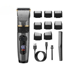 Load image into Gallery viewer, Professional Hair Trimmer Beard Trimmer Precision Trimmer Long Hair Trimmer IPX6 Waterproof Adjustable