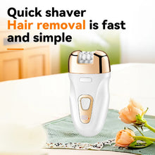 Load image into Gallery viewer, 3 In 1 Lady's Epilator Multi-function USB Rechargeable LCD Electric Callus Remover Wet&Dry Unisex Hair Shaver