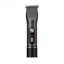 Load image into Gallery viewer, 12W Powerful Hair Clipper Professional Barber Shop Rechargeable Trimmer Led Display Cordless Hair Cutting Machine for Men