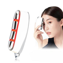 Load image into Gallery viewer, Electric Constant Temperature Micro Current Scraping Board V Face Lifting EMS Dredging Meridian Massage Brush Beauty Instrument
