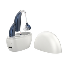 Load image into Gallery viewer, Portable Rechargeable Hearing Aid Sound Amplifier Magnetic Charging Elderly Ear Hearing Aid for the Deaf Hearing Impaired