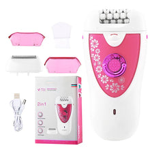 Load image into Gallery viewer, Women Electric Shaver Electric Hair Remover For Eyebrow Bikini Trimmer Full Body Available Painless Hair Removal Machine