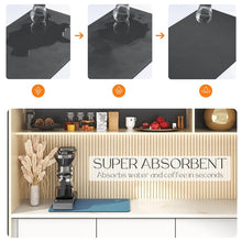Load image into Gallery viewer, Super Absorbent Drainer Placemat for Kitchen - 2 Colors