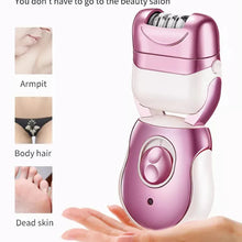 Load image into Gallery viewer, 3 in 1 Multifunction Epilator Man Women Electric Lady Body Leg Armpit Pubic Hair Remover Removal Shaver Foot Pedicure