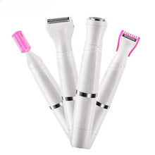 Load image into Gallery viewer, 4 in 1 Multi-function Electric Epilator Lady Shaver Eyebrow Private Painless Hair Removal USB Recharge Shaving Machine