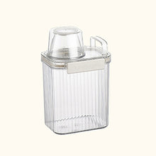 Load image into Gallery viewer, Cereal Containers Storage with Measuring Cup Cereal Dispenser Airtight Large Dry Food Storage Containers with Pouring Spout