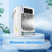 Load image into Gallery viewer, Portable Air Conditioner Mini Fan Cooler Air Cooler USB Air Conditioning 3 Gear Speed Air Cooling Fan Humidifier for Home Office