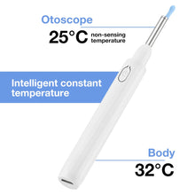 Load image into Gallery viewer, Wireless Smart Visual Ear Pick Removal Ear Wax Cleaner Spoon 3.5mm 500W HD Camera Otoscope LED Light Cleaning Kit Health Care