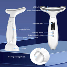 Load image into Gallery viewer, Ice Compress Neck Beauty Apparatus Body Nursing Massager Multifunctional Electric Lifting and Firming Skin Removes Wrinkle