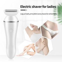 Load image into Gallery viewer, Electric Epilator Hair Shaving And Removal Female Facial Razor Skincare Trimmer For Women Facial Body Leg Electric Shaver