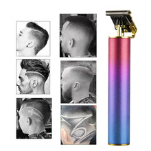 Load image into Gallery viewer, Electric Hair Clipper Cordless 0mm T-blade USB Rechargeable Hair Trimmer For Men Children Hair Cutting Barber Razor Machine