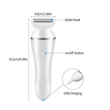 Load image into Gallery viewer, Electric Epilator Hair Shaver Facial Painless Shaving Underarm bikini Hair Removal Women Razor Whole Body Hair Removal