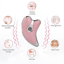 Load image into Gallery viewer, Electric Face Scraping Massage Wrinkle Removal Face Neck Body Guasha Slimming Lifting Massager Vibration Heating Beauty Device