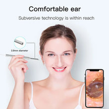 Load image into Gallery viewer, 3 In 1 3.9mm Ear Spoon Visual Endoscope Mini Camera HD Video Photographic Lumious Nose USB Otoscope for Android OTG UVC Phone