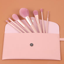 Load image into Gallery viewer, 12pcs Nude Pink Makeup Brushes Kit Beauty Make Up Tool Loose Powder Concealer Blush Eyeshadow Brush Cosmetic Set