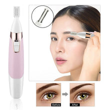 Load image into Gallery viewer, 5 in 1 Electric Eyebrow Trimmer Hair Remover Device Painless Depilator Nose Hair Leg Armpit Bikini Trimmer Women Epilator