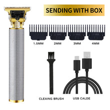 Load image into Gallery viewer, Electric Hair Trimmer for Men Professional Hair Cutting Man Shaver Beard Barber Home Steel Hair Clipper Haircut Machine