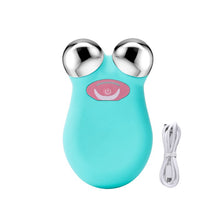 Load image into Gallery viewer, EMS Face Lifting Microcurrent Roller Massager Portable Anti Wrinkle Facial Skin Tightening Slimming Machine Cellulite Massage