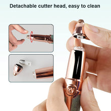 Load image into Gallery viewer, Eyebrow Trimmer Pen Makeup Facial Epilator Painless Portable Women's Shaver Electric Razor Body Hair Removal for Women