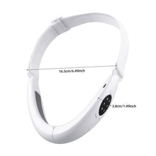 Load image into Gallery viewer, V-Line Lift Up Belt Chin Lift Belt Machine Red Light Blue Light LED Face Slimming Vibration Face Lifting Massager For Face