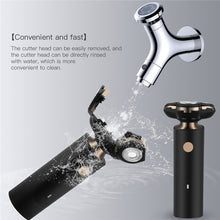 Load image into Gallery viewer, 2 In 1 Electric Shaver Men's Beard Nose Ear Trimmer Portable Haircut Razor 4D Blades Rechargeable Trimmer Machine For Travelling