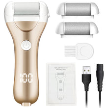 Load image into Gallery viewer, Charged Electric Foot File for Heels Grinding Pedicure Tools Professional Foot Care Tool Dead Hard Skin Callus Remover