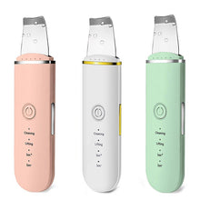 Load image into Gallery viewer, Ultrasonic Skin Scrubber Electric Vibration Deep Face Cleaning Peeling Shovel Facial Pore Cleaner Lifting Massager Beauty Device
