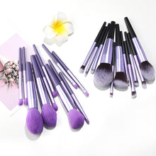 Load image into Gallery viewer, 11pcs Makeup Brushes Sets Tools Cosmetic Powder Contour Blush Lip Eyeshadow Concealer Facial Foundation Brush Kit