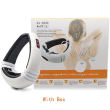 Load image into Gallery viewer, Electric Pulse Back And Neck Massager Far Infrared Pain Relief Tool Health Care Relaxation