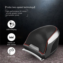 Load image into Gallery viewer, Professional Hair Clipper For Men Cordless Hair Cutter Shavers Portable Waterproof Haircut Hair Cutter Blade Razor Machine (Black)