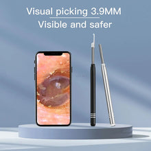 Load image into Gallery viewer, 3 In 1 3.9mm Ear Spoon Visual Endoscope Mini Camera HD Video Photographic Lumious Nose USB Otoscope for Android OTG UVC Phone