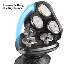 Load image into Gallery viewer, 4 In 1 Electric Hair Shaver For Men Ear Nose Beard Trimmer Haircut Razor Machine Waterproof Rechargeable 3D Head Blade Shaving