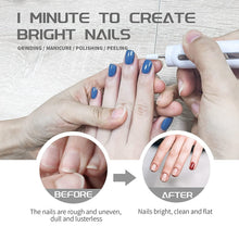 Load image into Gallery viewer, New Professional Electric Nail Drill Machine Pedicure Manicure Drill Set Mill Cutter Set Nail File 15000RPM Polishing Equipment