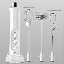 Load image into Gallery viewer, Drink Mixer Portable Rechargeable Electric Milk Frother Foam Maker For Making Latte Milk Cappuccino Egg Stirring Kitchen Tool