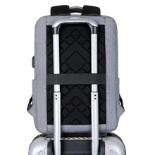 Load image into Gallery viewer, Backpack For Men Multifunctional Man's Business Bag USB Charging Waterproof Rucksack Male For Laptop Trolley Strap Design