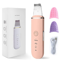 Load image into Gallery viewer, Ultrasonic Skin Scrubber Electric Vibration Deep Face Cleaning Peeling Shovel Facial Pore Cleaner Lifting Massager Beauty Device