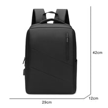 Load image into Gallery viewer, Business Backpacks For Men USB Charging Multi-function Bag For Laptop 15.6 Casual Waterproof Oxford Cloth Rucksack Man