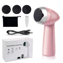 Load image into Gallery viewer, New Electric Pedicure Smooth Machine Callus Remover USB Charge Foot for Heels Grinder Files Absorbing Portable Clean Care