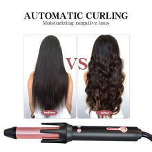 Load image into Gallery viewer, Automatic Curler Electric Curling Iron Ceramic Fast Heat Hair Wave Wand Styling Tool Hair Iron Rotating Curling Iron